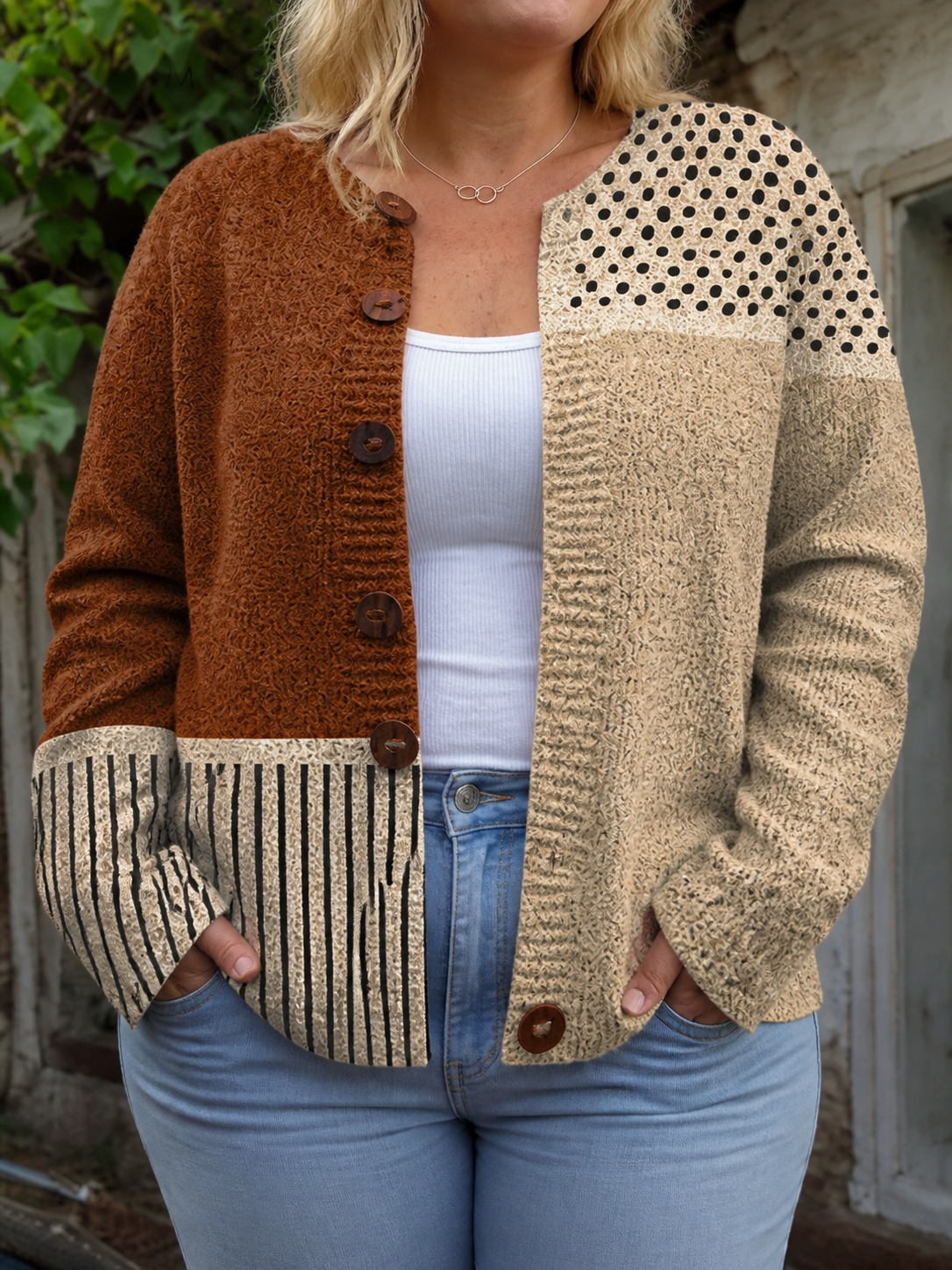 Eloise | Vintage Knit Cardigan Sweater