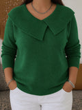 Sunnora | Warm Sweater with Soft Collar