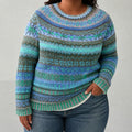 Diane - Retro Scandinavian knitted sweater