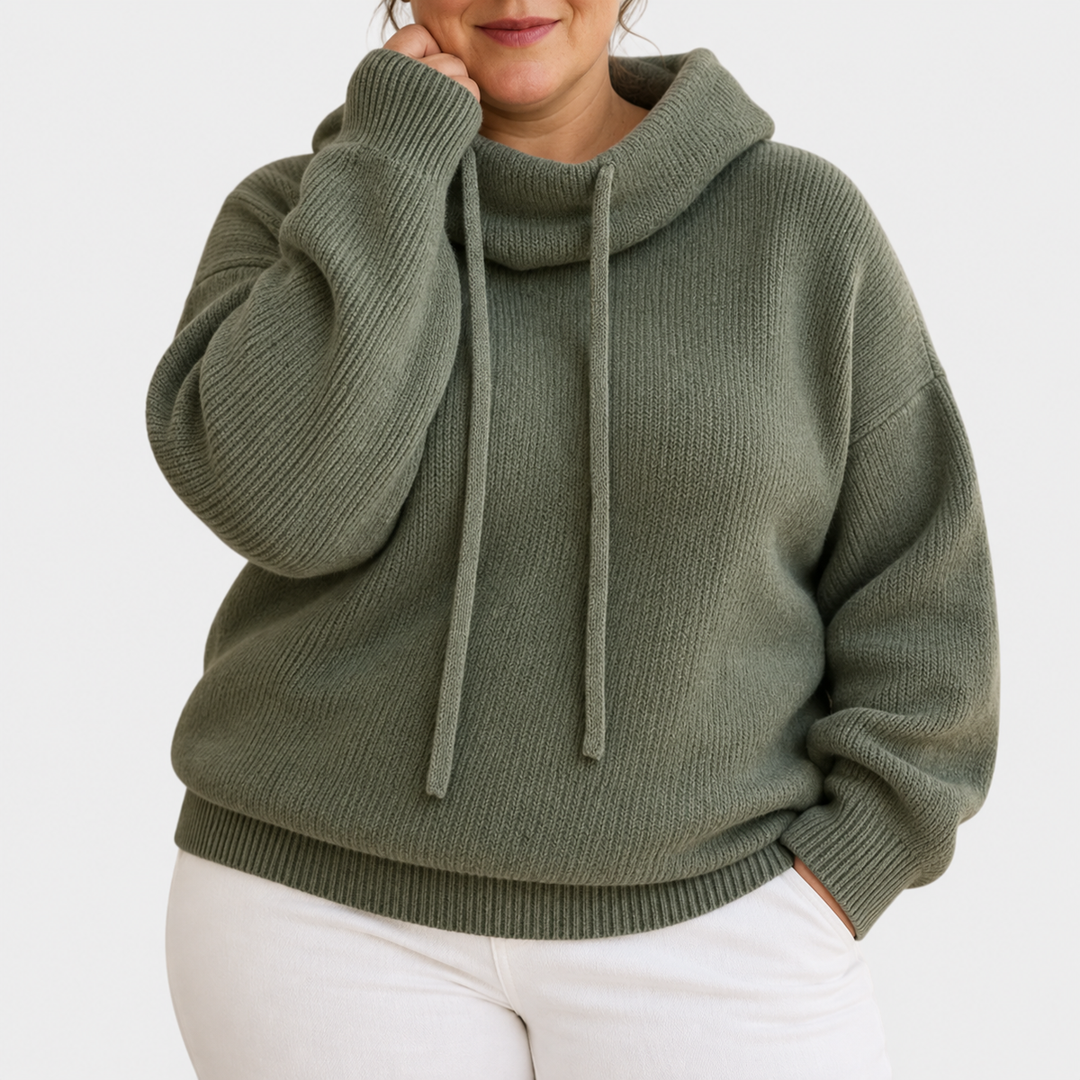 Margaret | Cowl Neck Cashmere Sweater