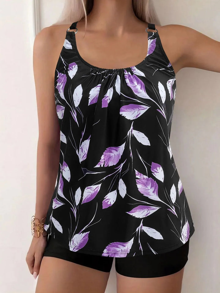 Madeline | Lovely Blossom Tankini Set
