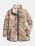 Naya | Vintage Floral Casual Quilted Jacket